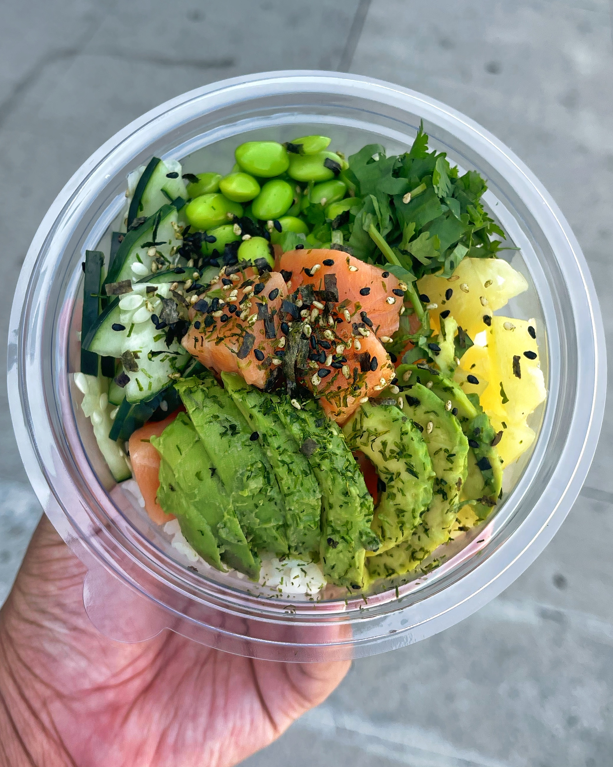 A poke bowl from MonoPoke